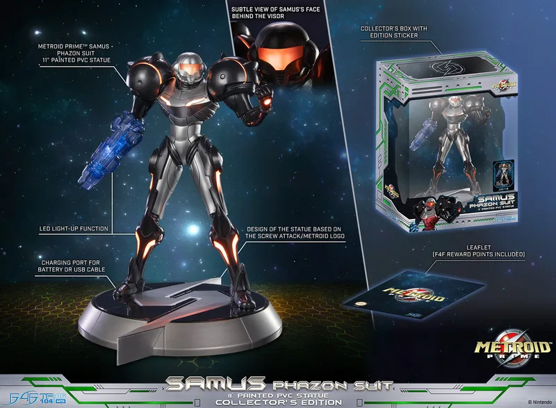 Metroid Prime - Samus Phazon Suit Collectors Edition (First 4 Figures) van First 4 Figures – productfoto