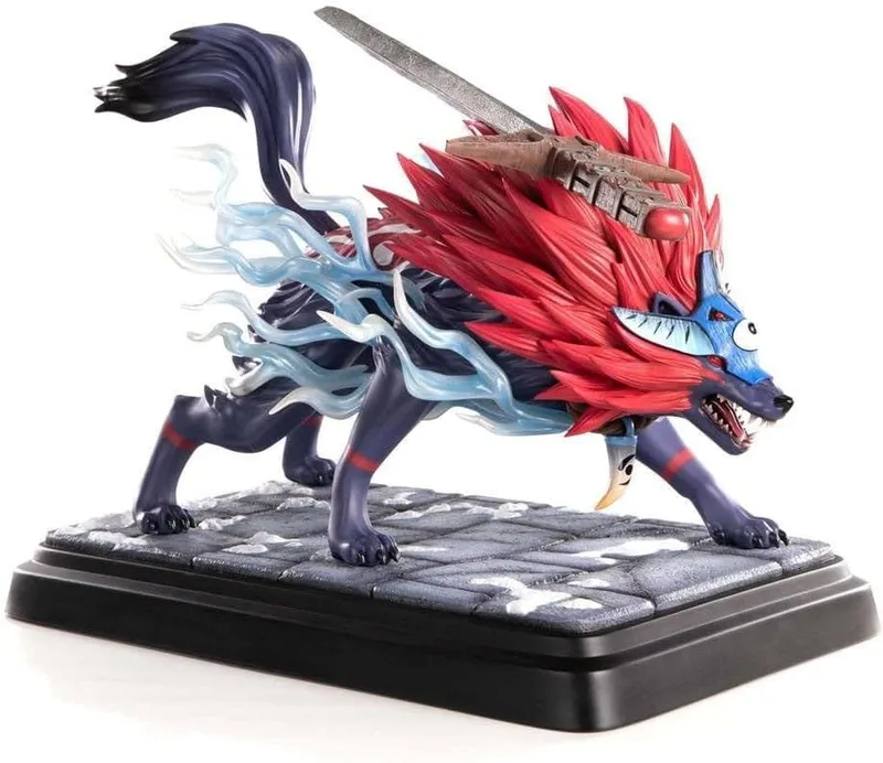 Okami Resin Statue - Oki - Wolf Form (First4Figures) van First 4 Figures – productfoto
