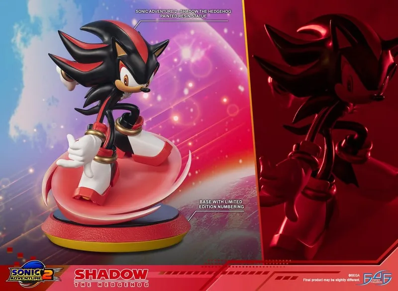 Sonic the Hedgehog (First 4 Figures) - Shadow the Hedgehog (Sonic Adventure 2) van First 4 Figures – productfoto