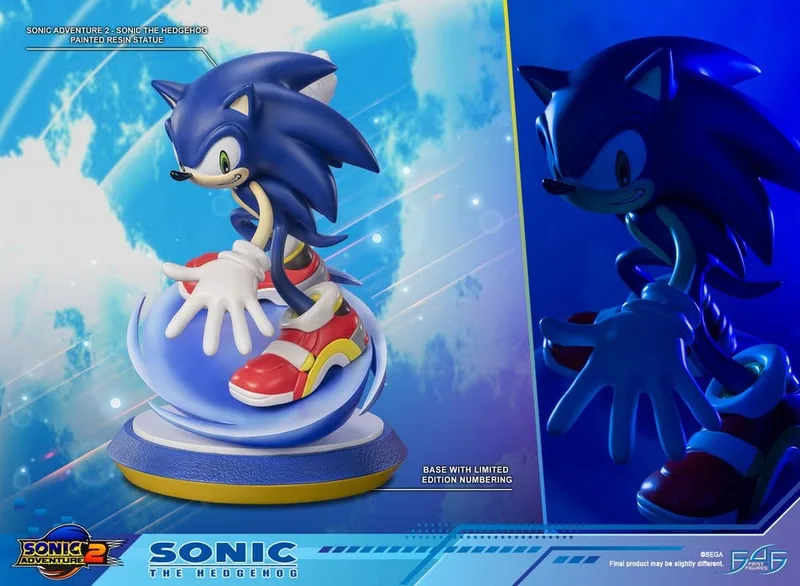 Sonic the Hedgehog (First 4 Figures) - Sonic the Hedgehog (Sonic Adventure 2) van First 4 Figures – productfoto
