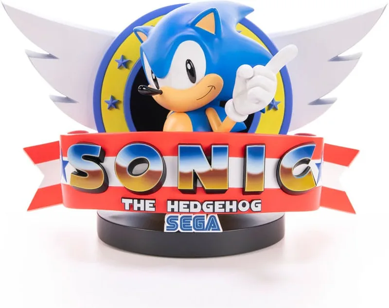 Sonic the Hedgehog Statue - Title Screen by First 4 Figures – product photo