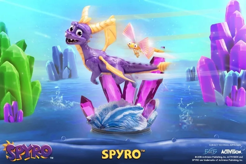 Spyro: Spyro Reignited Statue van First 4 Figures – productfoto