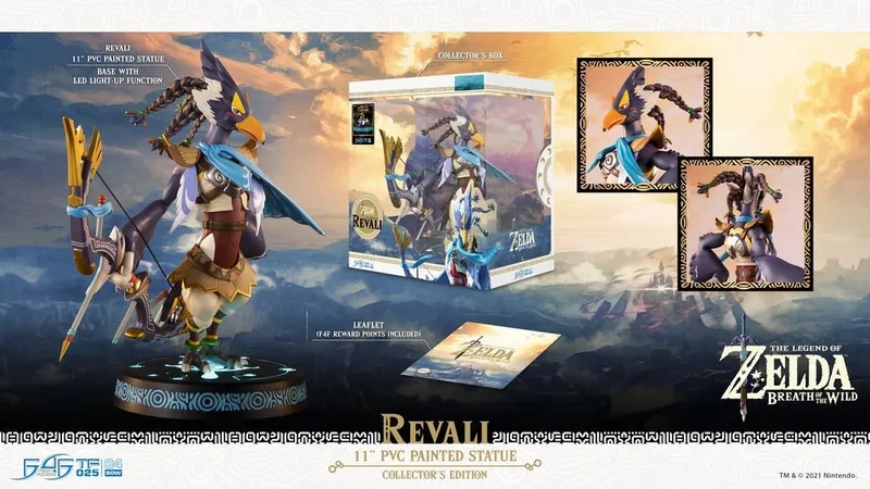 Zelda: Breath of the Wild - Revali 26 cm PVC Collector's Edition Statue van First 4 Figures – productfoto