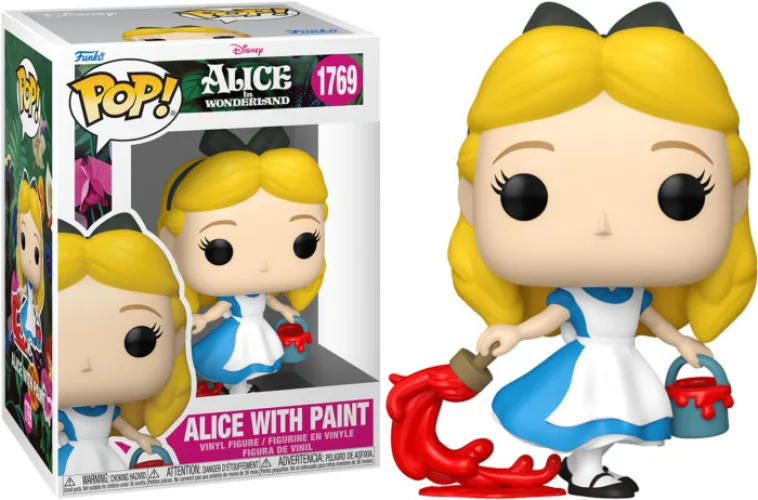 Alice in Wonderland Funko Pop Vinyl: Alice with Paint van Funko – productfoto