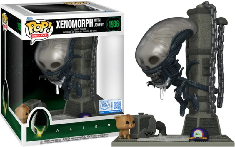 Alien Funko Pop Deluxe Vinyl: Xenomorph with Jonesy van Funko – productfoto 1 van 2