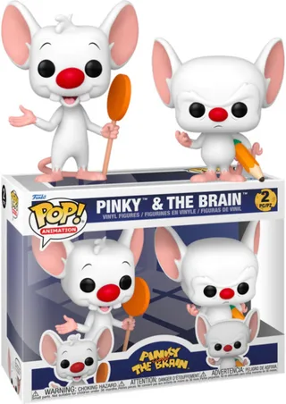 Animaniacs Funko Pop Vinyl: Pinky & The Brain 2-Pack by Funko – product photo 1 of 2