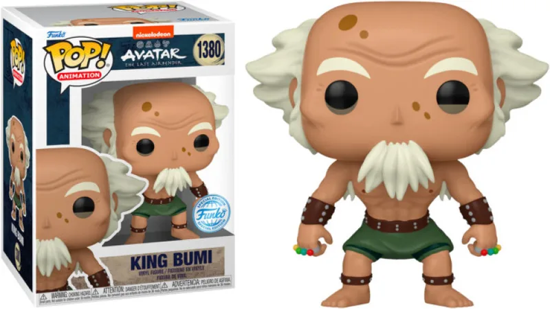 Avatar the Last Airbender Funko Pop Vinyl: King Bumi (1380) van Funko – productfoto 1 van 2