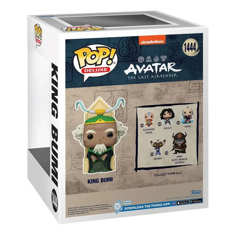 Avatar the Last Airbender Funko Pop Vinyl: King Bumi (1444) van Funko – productfoto 2 van 3