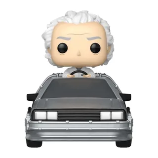 Back to the Future Funko Pop Rides Vinyl: Doc with Time Machine van Funko – productfoto 2 van 2