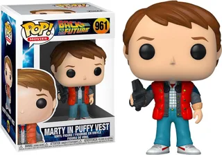 Back to the Future Funko Pop Vinyl: Marty in Puffy Vest van Funko – productfoto 1 van 2