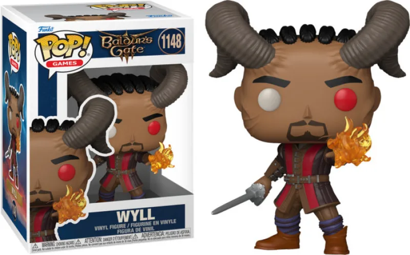 Baldur's Gate 3 Funko Pop Vinyl: Wyll van Funko – productfoto 1 van 3