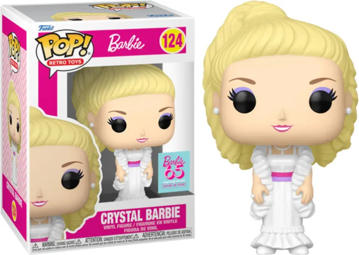 Barbie 65th Anniversary Funko Pop Vinyl: Crystal Barbie van Funko – productfoto 1 van 2