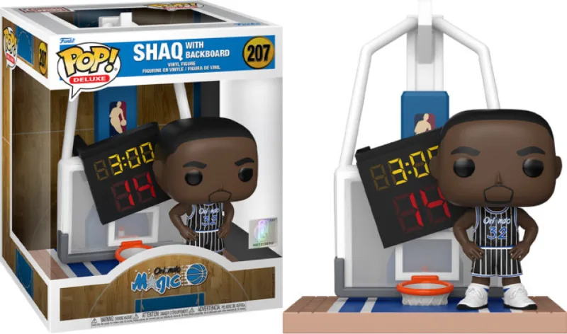 Basketball Orlando Magic Funko Pop Deluxe Vinyl: Shaq with Backboard van Funko – productfoto 1 van 2