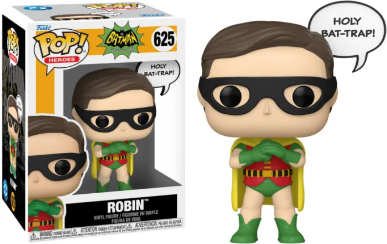 Batman Classic Tv Series Funko Pop Vinyl: Robin van Funko – productfoto 1 van 2