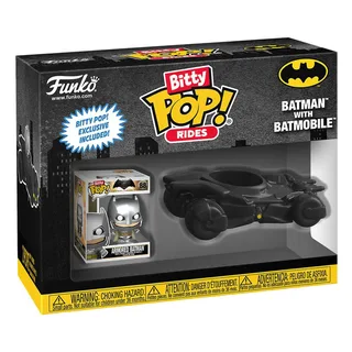 Batman Funko Bitty Pop! Rides: Batman and Batmobile van Funko – productfoto 4 van 5