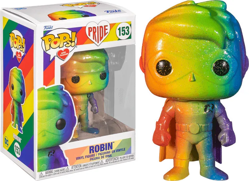 Batman Funko Pop Vinyl: Pride Robin van Funko – productfoto 1 van 3