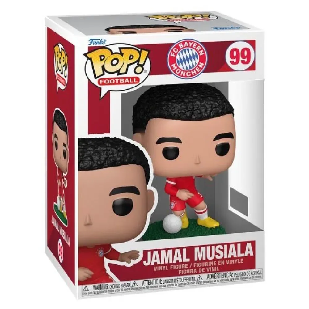 Bayern Munich Jamal Musiala Figur från Funko – produktbild