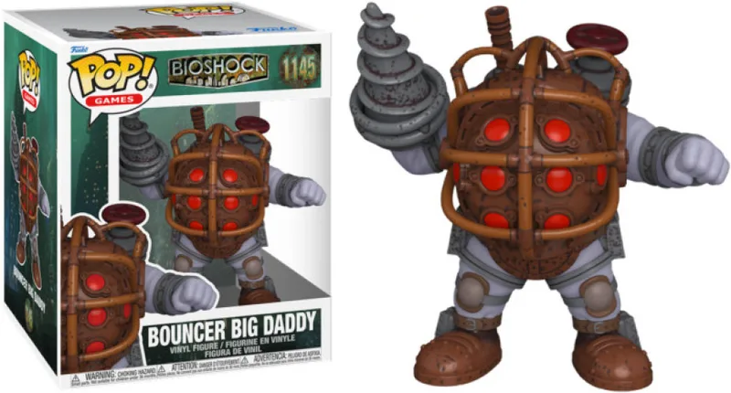 Bioshock Funko Pop Vinyl Figure: Bouncer Big Daddy van Funko – productfoto