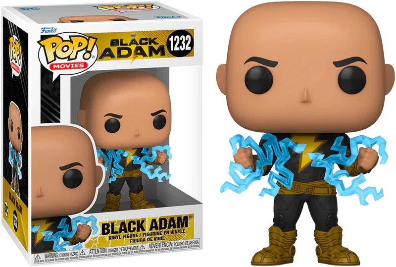 Black Adam Funko Pop Vinyl: Black Adam (1232) van Funko – productfoto 1 van 3