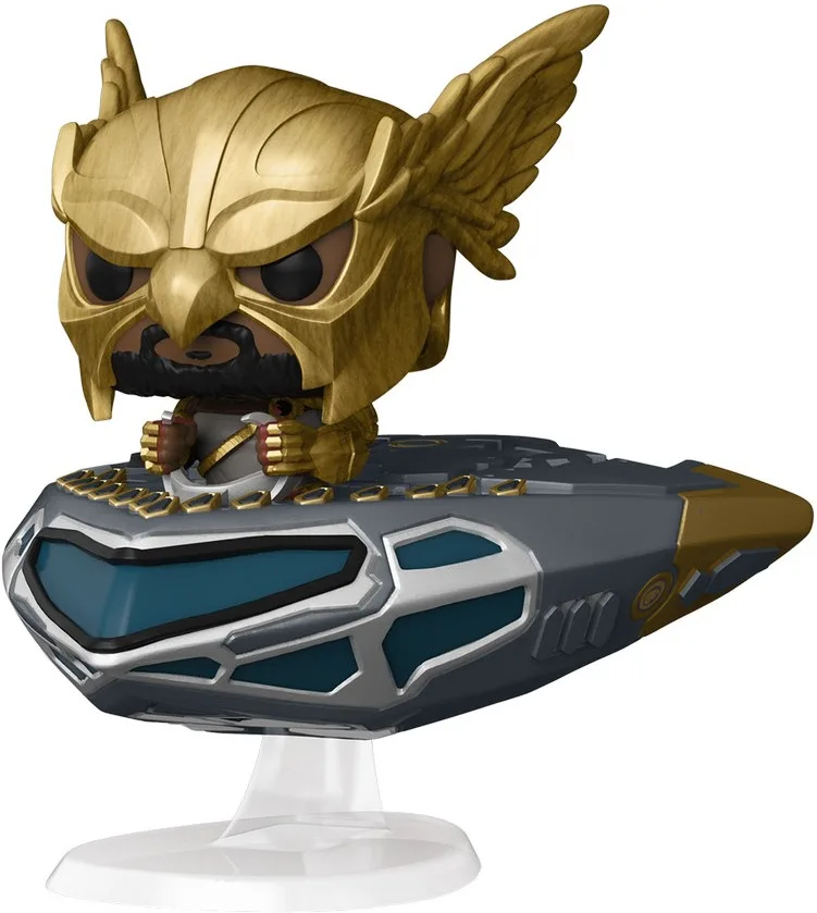 Black Adam Funko Pop Vinyl: Hawkman in Cruiser van Funko – productfoto 1 van 2