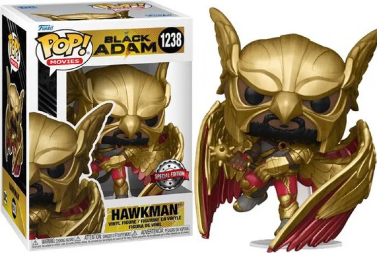 Black Adam Funko Pop Vinyl: Hawkman (Special Edition) van Funko – productfoto
