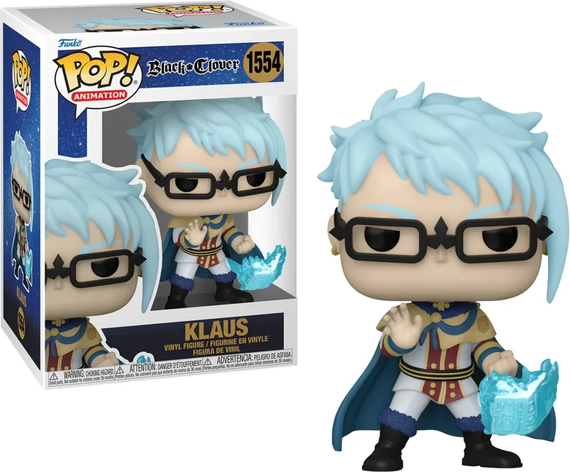 Black Clover Funko Pop Vinyl: Klaus van Funko – productfoto 1 van 2