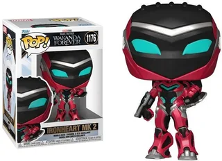 Black Panther Wakanda Forever Funko Pop Vinyl: Ironheart MK 2 van Funko – productfoto 1 van 3