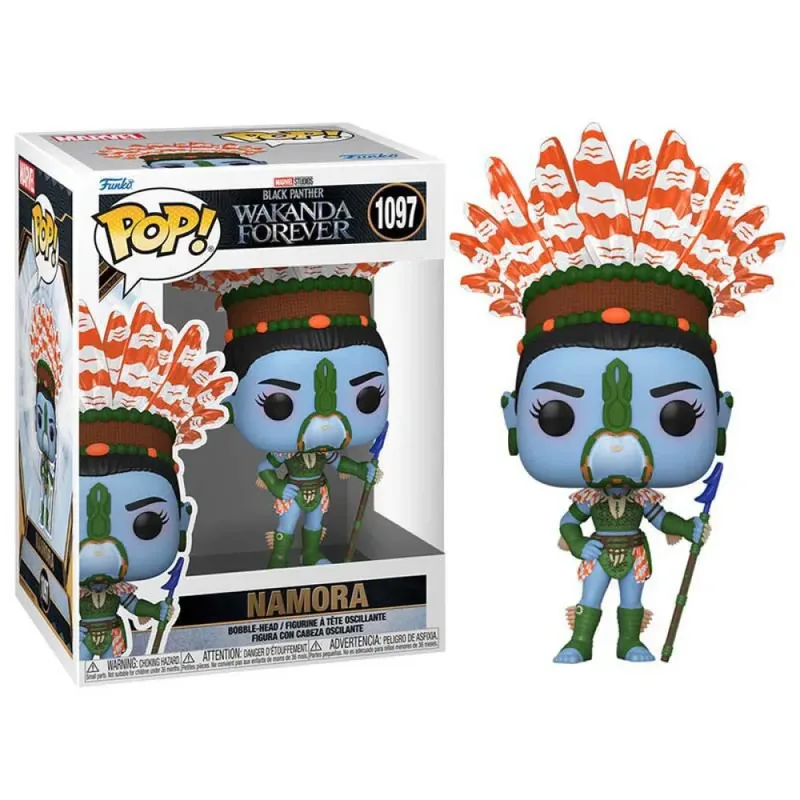 Black Panther Wakanda Forever Funko Pop Vinyl: Namora van Funko – productfoto 3 van 3