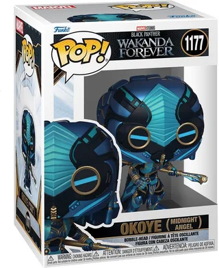 Black Panther Wakanda Forever Funko Pop Vinyl: Okoye (Midnight Angel) by Funko – product photo 1 of 2