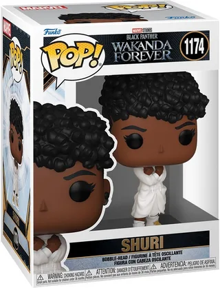 Black Panther Wakanda Forever Funko Pop Vinyl: Shuri in White Dress by Funko – product photo 1 of 3