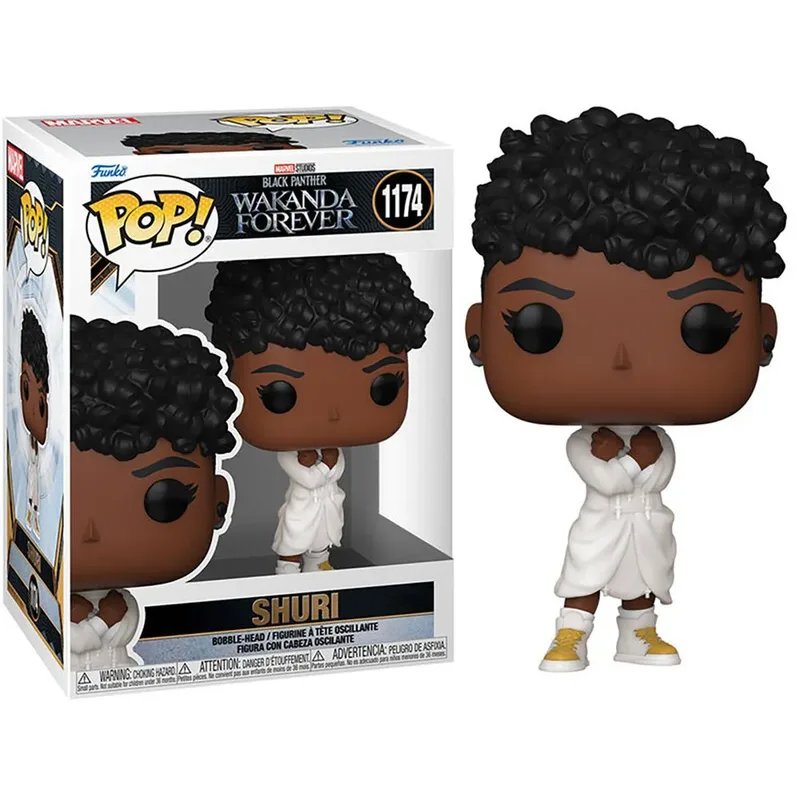 Black Panther Wakanda Forever Funko Pop Vinyl: Shuri in White Dress by Funko – product photo 3 of 3