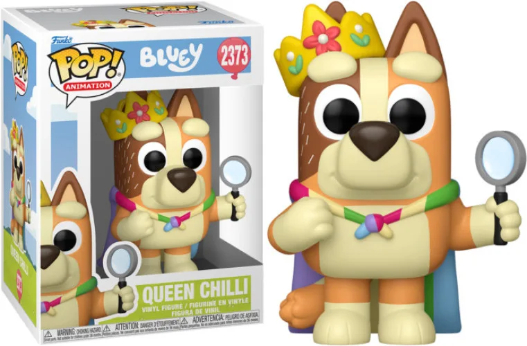 Bluey Funko Pop Vinyl: Queen Chili by Funko – product photo