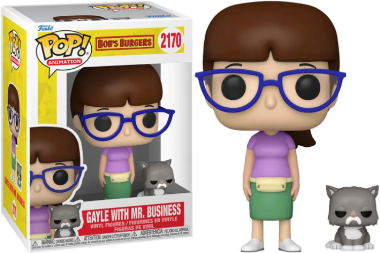 Bob's Burgers Funko Pop Vinyl: Gayle with Mr. Business van Funko – productfoto