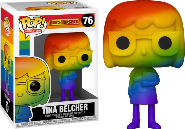 Bob's Burgers Funko Pop Vinyl: Pride Tina Belcher van Funko – productfoto