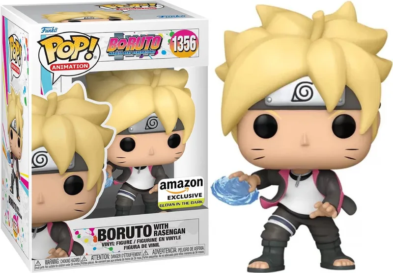 Boruto Funko Pop Vinyl: Boruto with Rasengan (Amazon Exclusive)(Glows in the Dark) by Funko – product photo 1 of 2