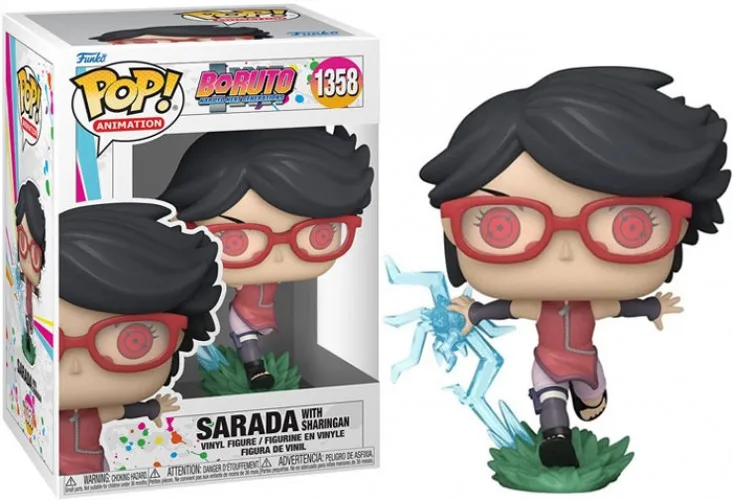 Boruto Funko Pop Vinyl: Sarada with Sharingan by Funko – product photo 1 of 2