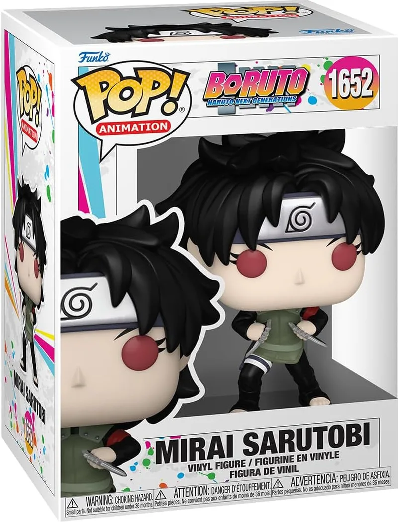 Boruto Naruto Next Generation Funko Pop Vinyl: Mirai Sarutobi van Funko – productfoto 1 van 2