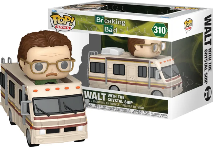 Breaking Bad Funko Pop Rides Vinyl: Walt with the Crystal Ship (310) van Funko – productfoto 1 van 3