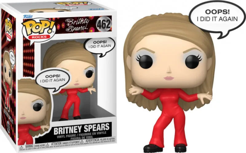 Britney Spears Funko Pop Vinyl: Britney Spears (Oops, I Did It Again) van Funko – productfoto 1 van 3
