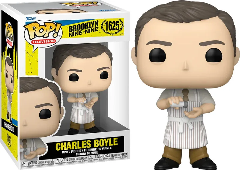 Brooklyn Nine-Nine Funko Pop Vinyl: Charles Boyle van Funko – productfoto 1 van 2