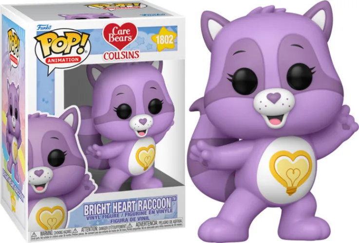 Care Bears Cousins Funko Pop Vinyl: Bright Heart Raccoon by Funko – product photo 1 of 2