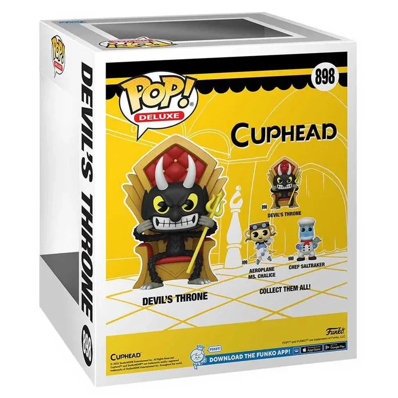 Cuphead Funko Pop Deluxe Vinyl: Devil's Throne van Funko – productfoto 2 van 3