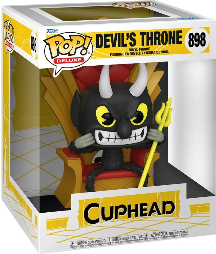 Cuphead Funko Pop Deluxe Vinyl: Devil's Throne van Funko – productfoto 1 van 3