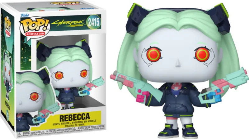 Cyberpunk: Edgerunner Funko Pop Vinyl: Rebecca van Funko – productfoto