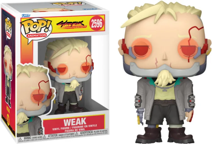 Cyberpunk: Edgerunner II Funko Pop Vinyl: Weak (2596) de Funko – photo produit