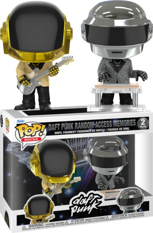 Daft Punk Funko Pop Vinyl: Daft Punk Random Access Memories 2-pack van Funko – productfoto