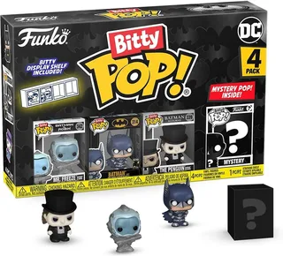 DC Batman Funko Bitty Pop! 4-Pack: Mr. Freeze / Batman / The Penguin van Funko – productfoto 1 van 2