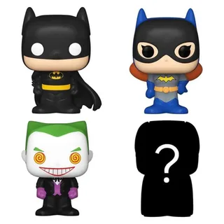 DC Batman Funko Bitty Pop! 4-Pack: The Joker / Batgirl / Batman van Funko – productfoto 2 van 2