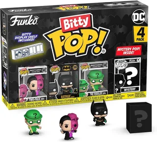 DC Batman Funko Bitty Pop! 4-Pack: Two-Face / Batman / The Riddler by Funko – product photo 1 of 2