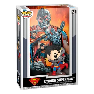 DC Comic Cover Funko Pop Vinyl: Cyborg Superman van Funko – productfoto 2 van 2